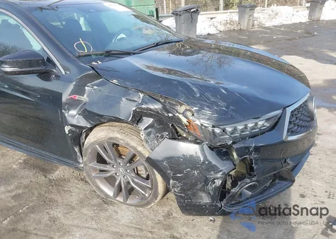 2019 Acura Tlx Tech A-Spec Pkgs from USA, damaged, VIN 19UUB1F69KA004771